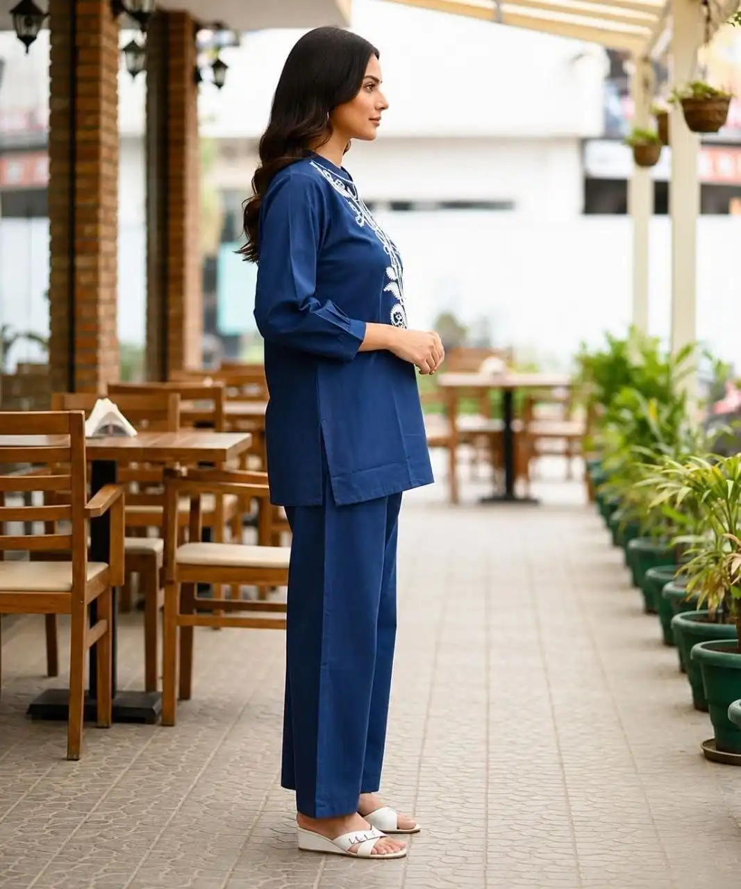 RRD 2002 Cotton Flex With Embroidery Work Co Ord Set Wholesale Surat