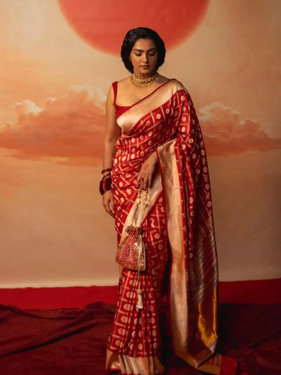 LFK 5377 Banarasi Soft Silk With Zari Work Saree Wholesale Supplier