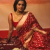 LFK 5377 Banarasi Soft Silk With Zari Work Saree Wholesale Supplier