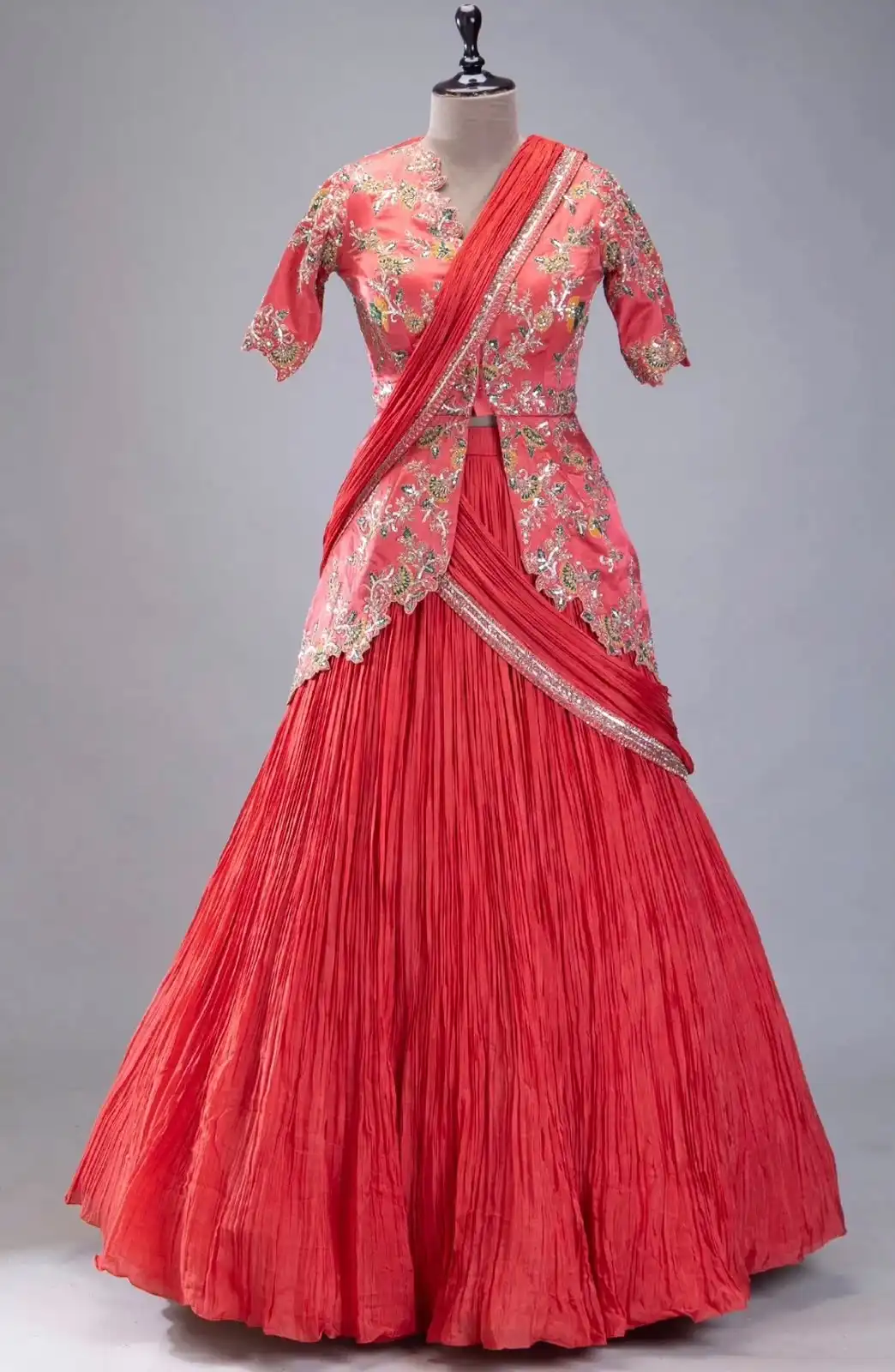 Madhuri 279 Chinon With Embroidery Sequence Work Lehenga Choli Wholesale Supplier