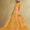 ZEEL 7055 Art Silk With Zari and Multiple Sequins Embroidery Work Lehenga Choli Wholesale Surat