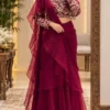 BDB 99 Heavy Teby Silk With Embroidery Sequence Work Ready To Wear Lehenga Choli Wholesale Surat