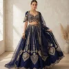 SBD 1883 Diamond Silk With Coding Embroidery Sequins Work Lehenga Choli Wholesale Surat