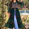 SS2016  Pushpa 2010 Heavy Georgette With Embroidery Work Kurti Wholesale Surat