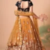 ZEEL 7315 Soft Net With Sequins Embroidery & Mirror Work Wedding Lehenga Choli Wholesale