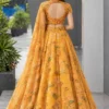 SWT 354 Organza With Digital Printed Lehenga Choli Wholesale Supplier