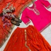 Madhuri 281 Heavy Malay Silk With Embroidery Sequence Work Indo Western Wholesale Surat