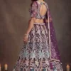 ZEEL 6032 Soft Net With Multiple Sequins Embroidery Work Lehenga Choli Wholesale Supplier