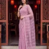 DKT 5196 Net With pearls Embroidery Work Saree Wholesale Supplier