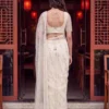 DKT 5196 Net With pearls Embroidery Work Saree Wholesale Supplier