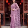 DKT 5196 Net With pearls Embroidery Work Saree Wholesale Supplier