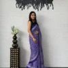 WMT 3213 Japan Satin With Printed With Mirror Work saree Wholesale Surat