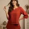 Shiv 2011 Slab Cotton With Solid Co Ord Set Wholesale Online Surat