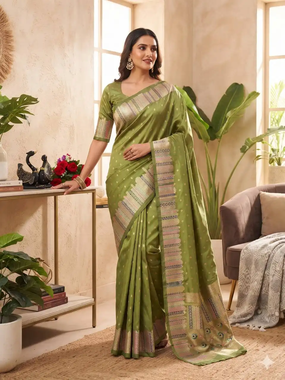 Laxmi 1156 Kanjivaram Soft Silk With Zari Woven Saree Wholesale Supplier