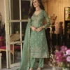 Zaveri D 50138 Green Simar Beats Work Designer Salwar Kameez Collection Wholesale